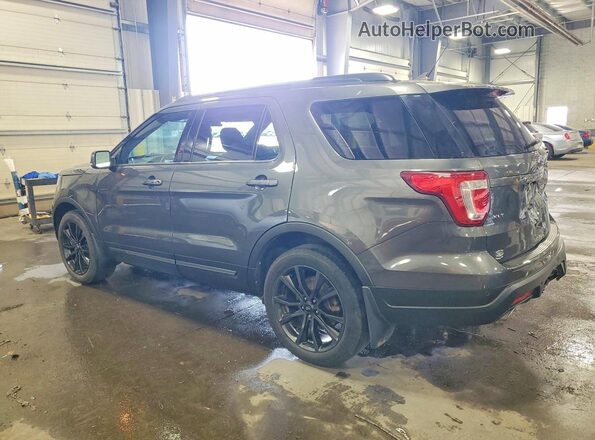 1FM5K8D83KGA60441 2019 FORD EXPLORER Gray Հետևի ձախ