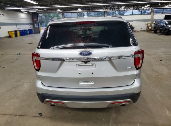 1FM5K8D84GGC31348 2016 FORD EXPLORER Silver Հետևի տեսք