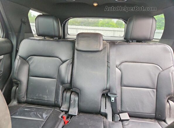 1FM5K8D84GGD18554 2016 FORD EXPLORER Silver Հետևի նստատեղերի տեսք