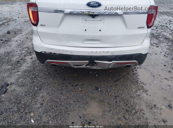1FM5K8D84HGA44015 2017 FORD EXPLORER White Front view
