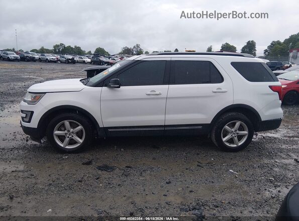 1FM5K8D84HGA44015 2017 FORD EXPLORER White 360 interior view