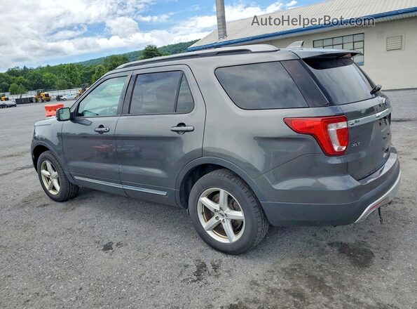 1FM5K8D84HGA53765 2017 FORD EXPLORER Gray Tył lewy