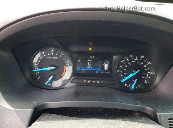 1FM5K8D84HGA53765 2017 FORD EXPLORER Gray Widok zestawu wskaźników
