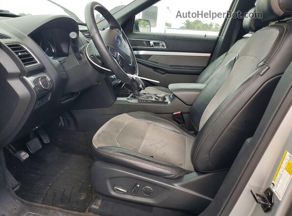 1FM5K8D84HGC19105 2017 FORD EXPLORER Silver Սալոնի դիմացի տեսք