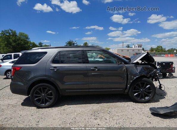 1FM5K8D84HGD83213 2017 FORD EXPLORER Gray Панорамний вид салону 360°