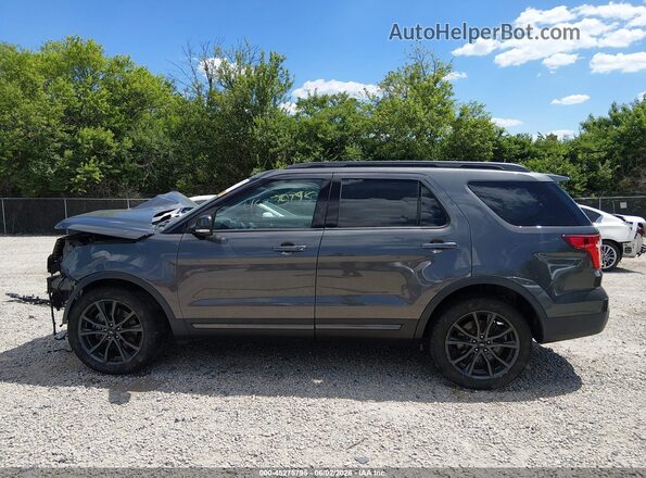 1FM5K8D84HGD83213 2017 FORD EXPLORER Gray 