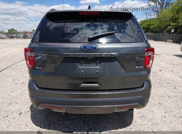 1FM5K8D84HGD83213 2017 FORD EXPLORER Gray 