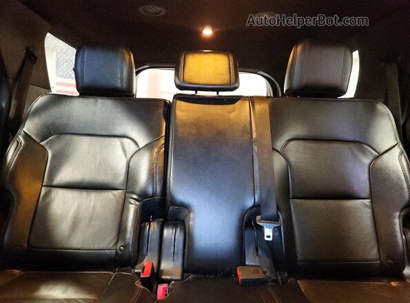 1FM5K8D84HGD83308 2017 FORD EXPLORER Silver Հետևի նստատեղերի տեսք