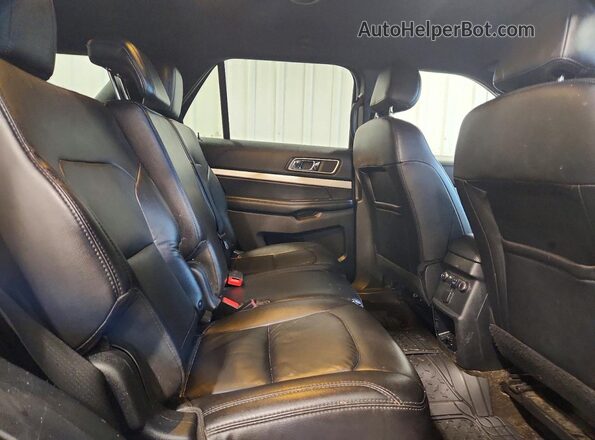 1FM5K8D84HGD83308 2017 FORD EXPLORER Silver Սալոնի հետևի տեսք