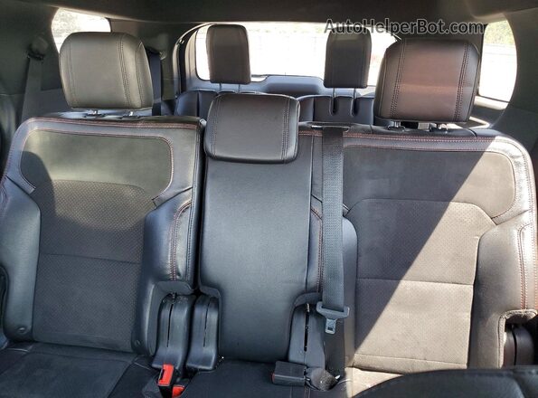 1FM5K8D84JGA91308 2018 FORD EXPLORER Серый Вид задних сидений