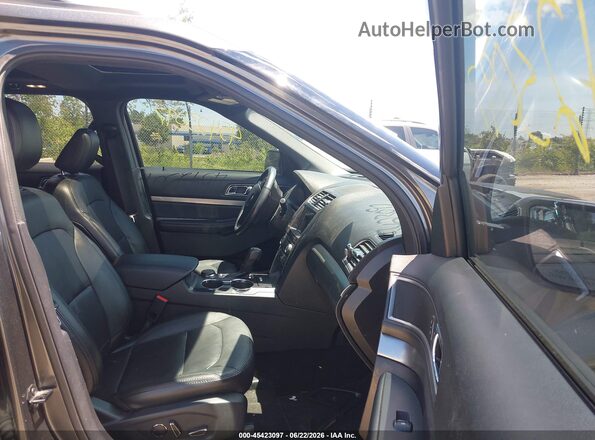1FM5K8D84JGC32653 2018 FORD EXPLORER  Вид салона спереди