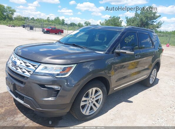 1FM5K8D84JGC32653 2018 FORD EXPLORER  Передняя левая четверть