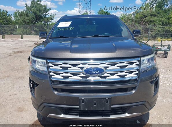 1FM5K8D84JGC32653 2018 FORD EXPLORER  Вид щитка приборов