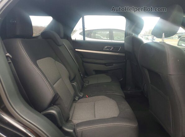 1FM5K8D84KGA63431 2019 FORD EXPLORER Black Vista interior trasera