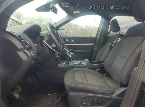 1FM5K8D84KGA63431 2019 FORD EXPLORER Black Vista interior delantera