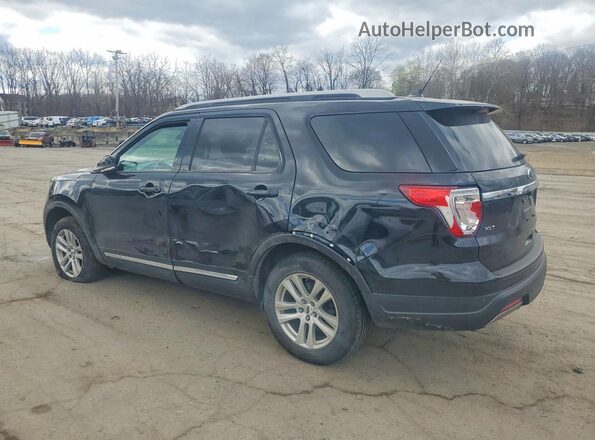 1FM5K8D84KGA63431 2019 FORD EXPLORER Black Trasero izquierdo