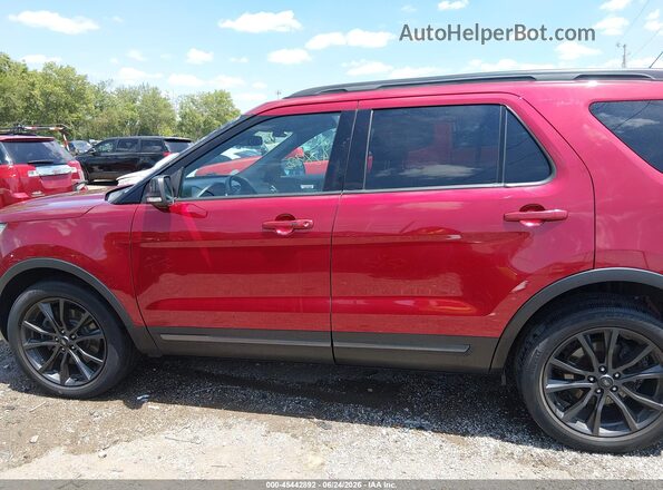 1FM5K8D84KGA72730 2019 FORD EXPLORER Красный Панорамный вид салона 360°