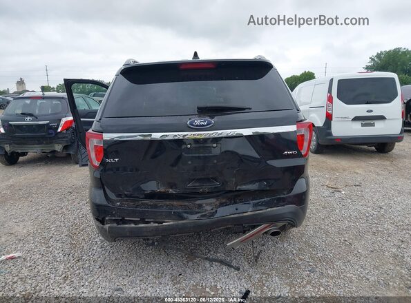 1FM5K8D85GGC97987 2016 FORD EXPLORER Black Вид спереду