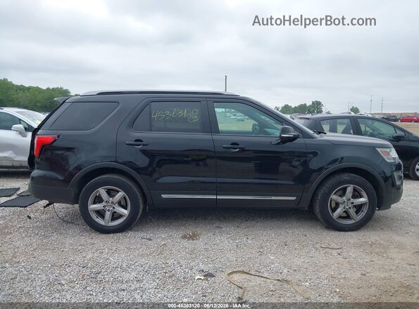 1FM5K8D85GGC97987 2016 FORD EXPLORER Black Панорамний вид салону 360°