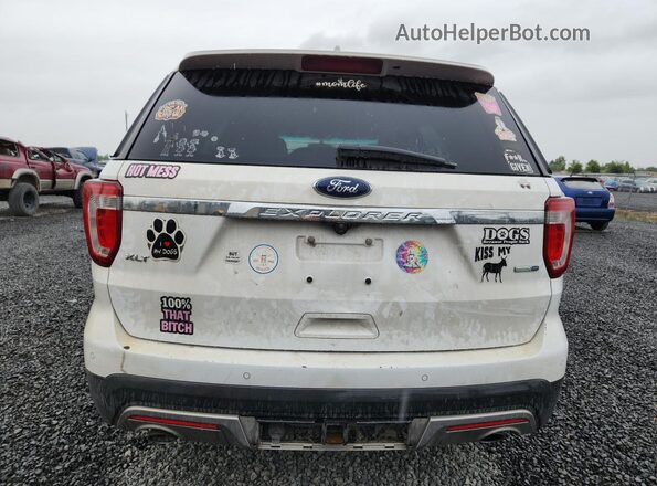 1FM5K8D85GGD06204 2016 FORD EXPLORER White 