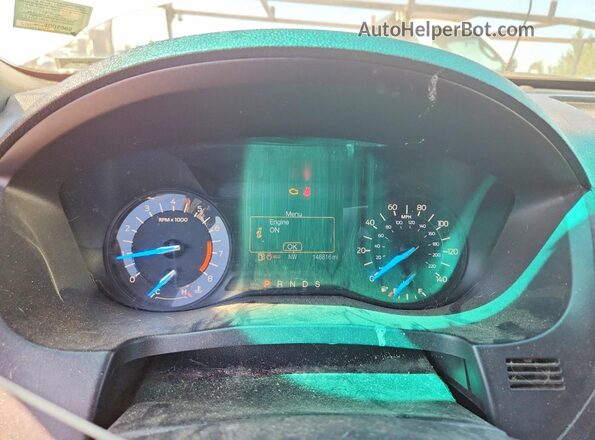 1FM5K8D85GGD06204 2016 FORD EXPLORER White Instrument cluster view