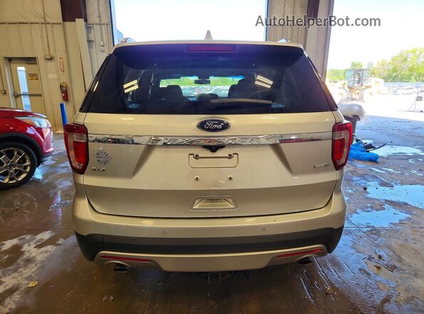 1FM5K8D85GGD07000 2016 FORD EXPLORER Silver Հետևի տեսք