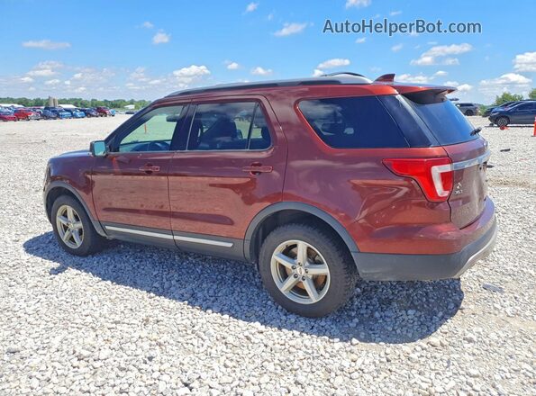 1FM5K8D85GGD07272 2016 FORD EXPLORER Burgundy 