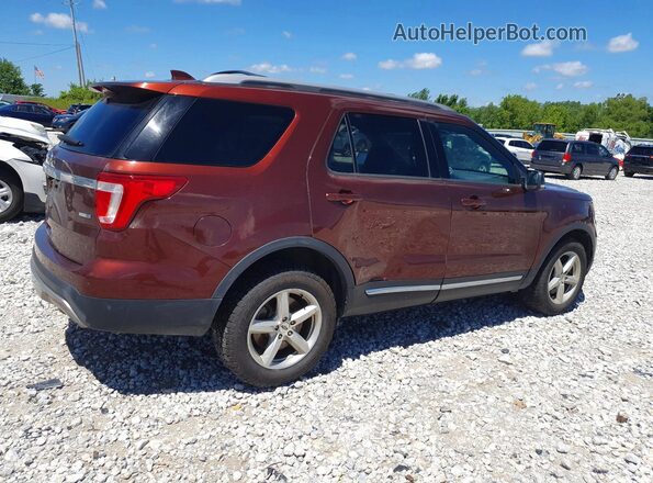 1FM5K8D85GGD07272 2016 FORD EXPLORER Burgundy 