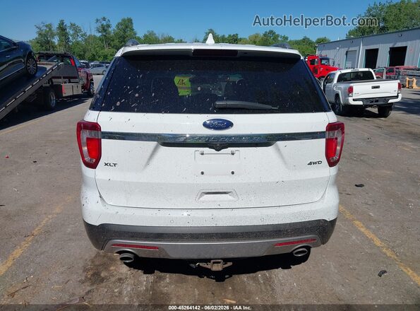 1FM5K8D85HGA74334 2017 FORD EXPLORER White 