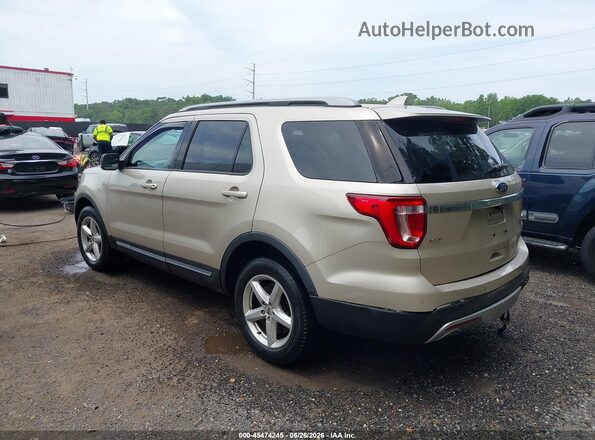 1FM5K8D85HGD36532 2017 FORD EXPLORER Gold Հետևի ձախ