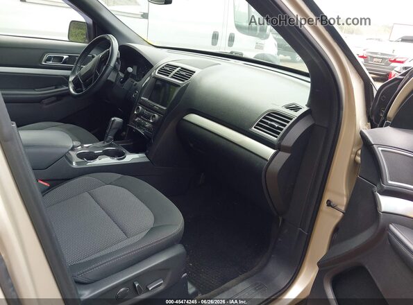 1FM5K8D85HGD36532 2017 FORD EXPLORER Gold Սալոնի դիմացի տեսք