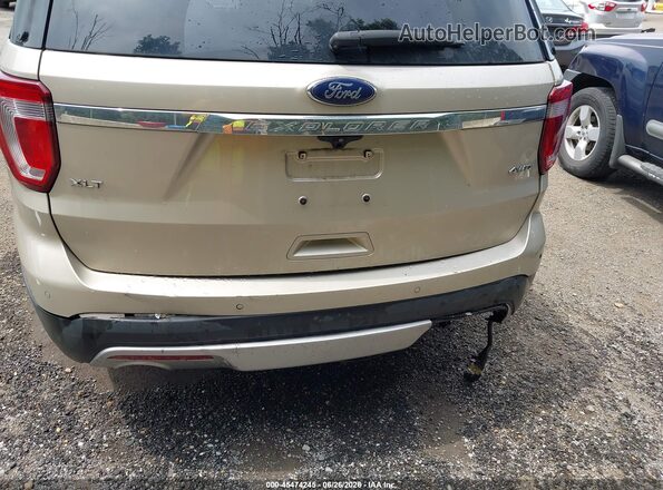1FM5K8D85HGD36532 2017 FORD EXPLORER Gold Դիմացի տեսք