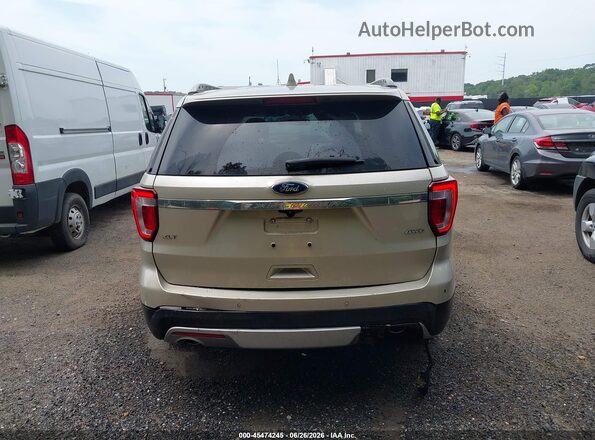 1FM5K8D85HGD36532 2017 FORD EXPLORER Gold 