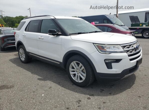1FM5K8D85JGA17430 2018 FORD EXPLORER White 