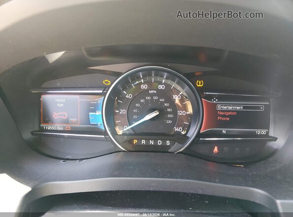 1FM5K8D85JGA61654 2018 FORD EXPLORER Black უკანა სავარძლების ხედი