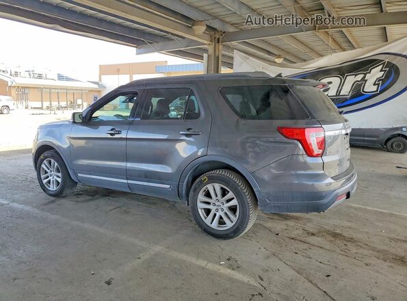 1FM5K8D85KGA52468 2019 FORD EXPLORER Charcoal Tył lewy
