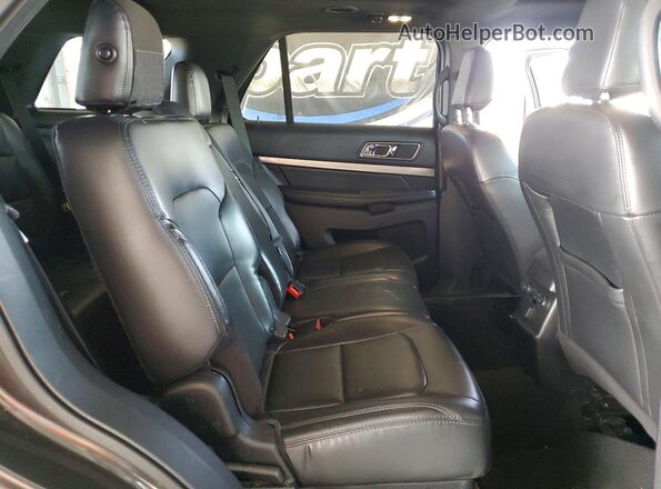 1FM5K8D85KGA52468 2019 FORD EXPLORER Charcoal Widok tylnych siedzeń