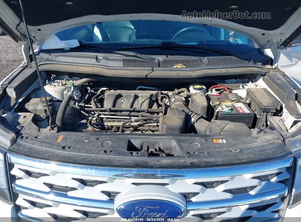 1FM5K8D85KGA82764 2019 FORD EXPLORER White Vista trasera