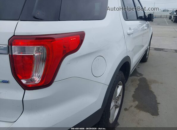 1FM5K8D86GGA77516 2016 FORD EXPLORER White Вид спереду