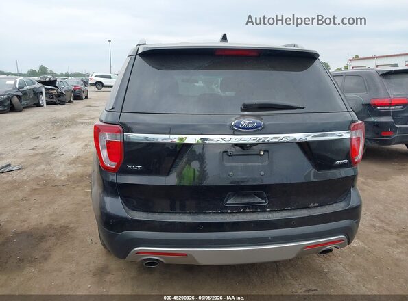 1FM5K8D86HGA52147 2017 FORD EXPLORER Black 