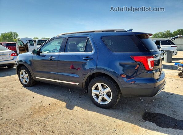 1FM5K8D86HGC19168 2017 FORD EXPLORER Blue 