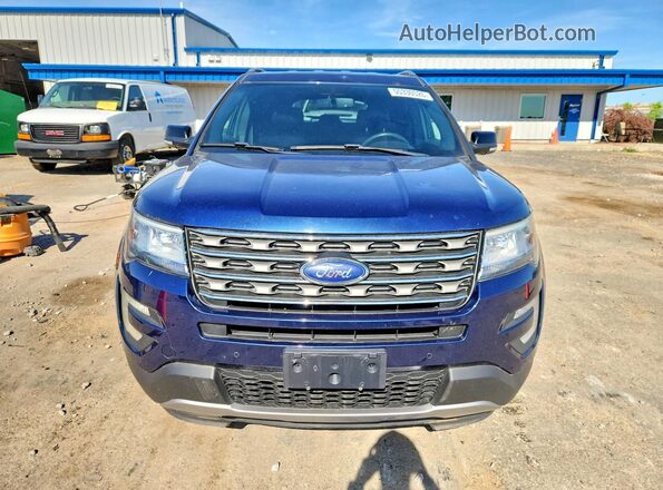 1FM5K8D86HGC19168 2017 FORD EXPLORER Blue 