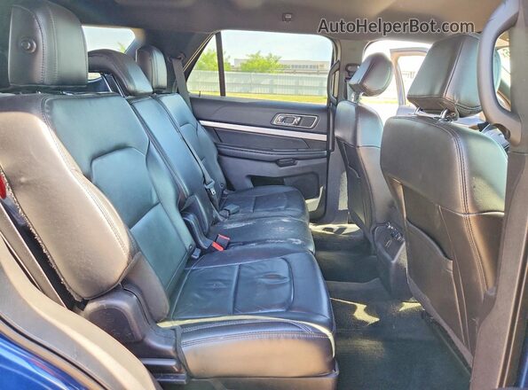 1FM5K8D86HGC19168 2017 FORD EXPLORER Blue 