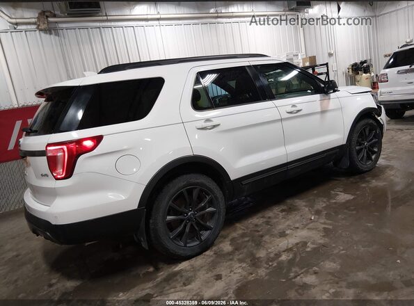 1FM5K8D86HGD81625 2017 FORD EXPLORER Белый Задняя правая четверть