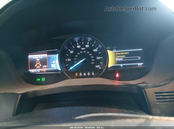 1FM5K8D86HGD81625 2017 FORD EXPLORER Белый Вид задних сидений