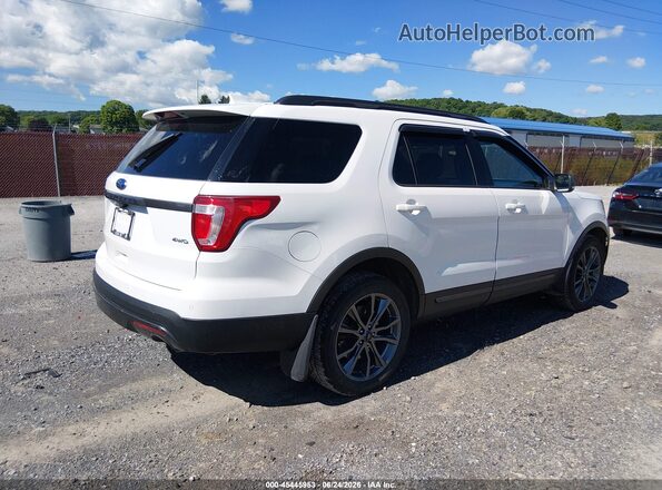 1FM5K8D86HGD95248 2017 FORD EXPLORER White Rear right