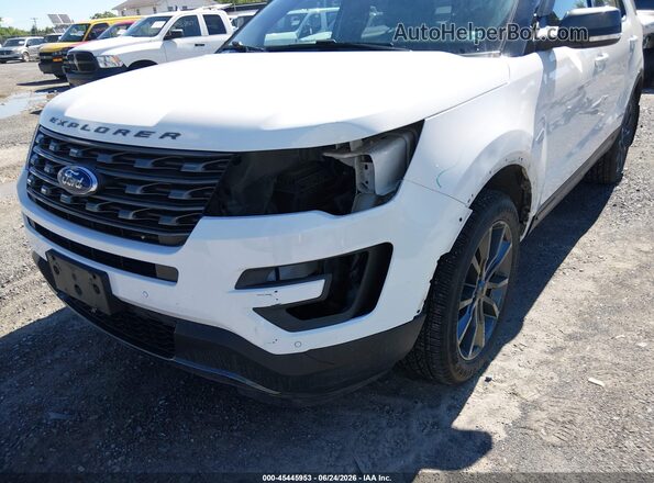 1FM5K8D86HGD95248 2017 FORD EXPLORER White Front view