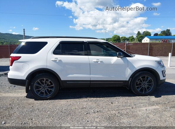 1FM5K8D86HGD95248 2017 FORD EXPLORER White 360 interior view