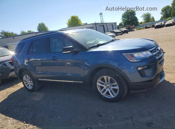 1FM5K8D86JGA77152 2018 FORD EXPLORER Blue 