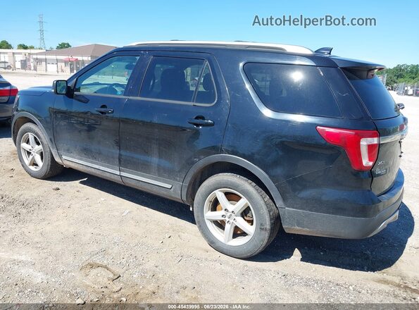 1FM5K8D87GGA13548 2016 FORD EXPLORER Black Задня ліва чверть